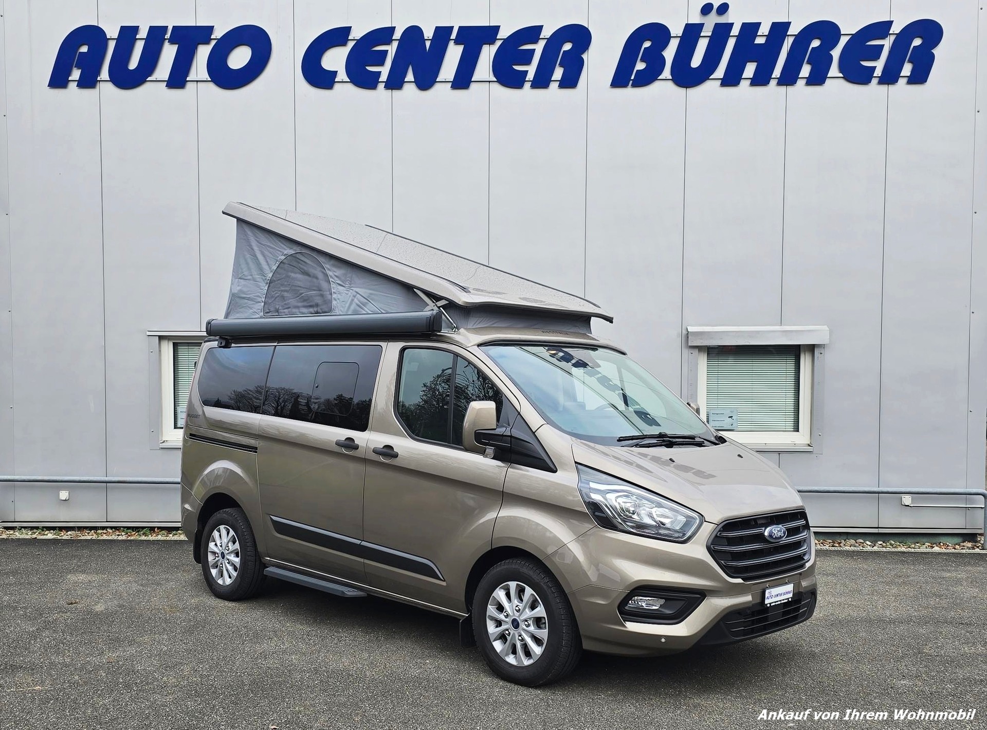 FORD TRANSIT CUSTOM NUGGET WESTFALIA AUFSTELLDACH 2,0 TDCI DIESEL AUTOMAT-image-2