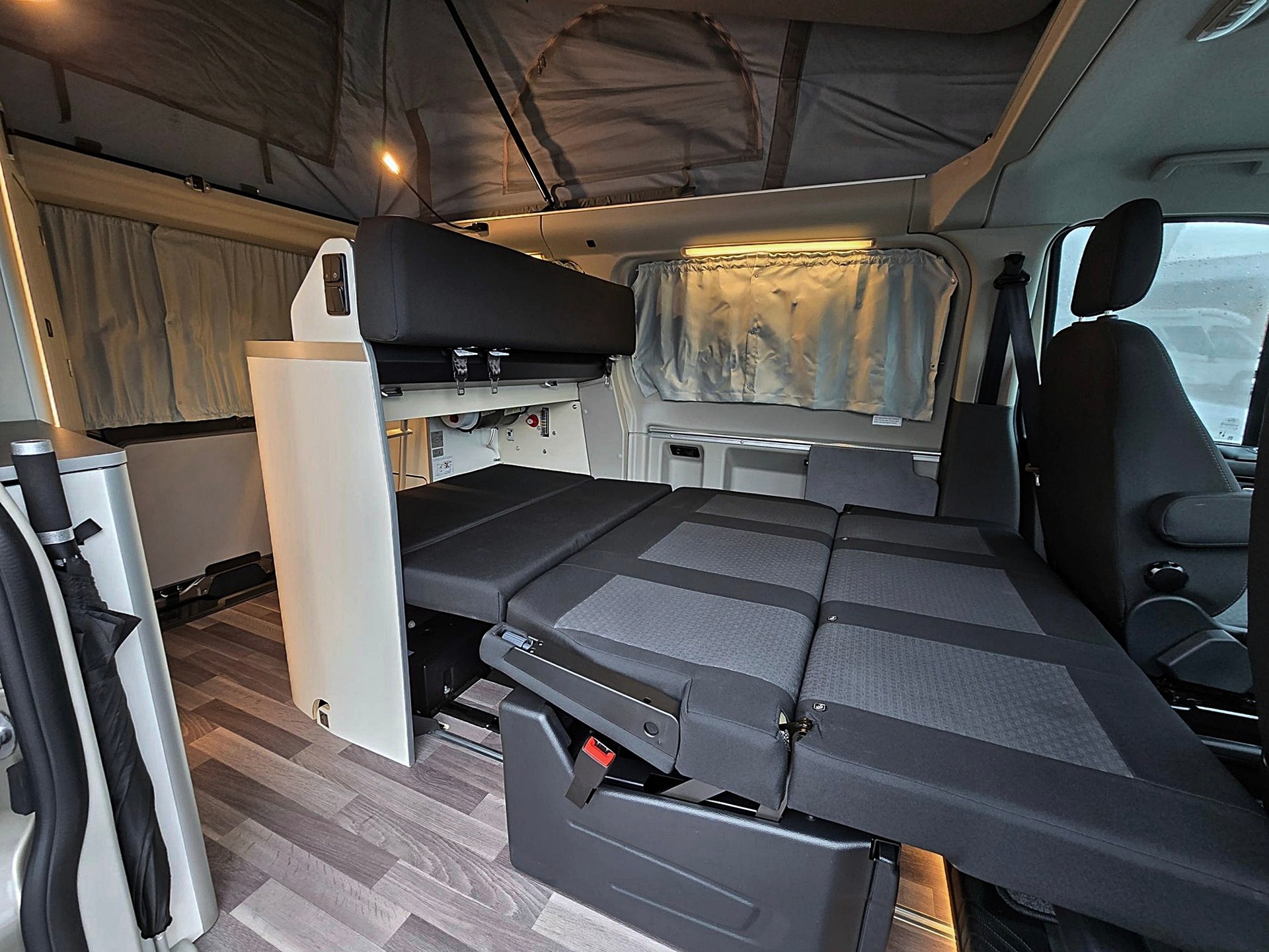 FORD TRANSIT CUSTOM NUGGET WESTFALIA AUFSTELLDACH 2,0 TDCI DIESEL AUTOMAT-image-6
