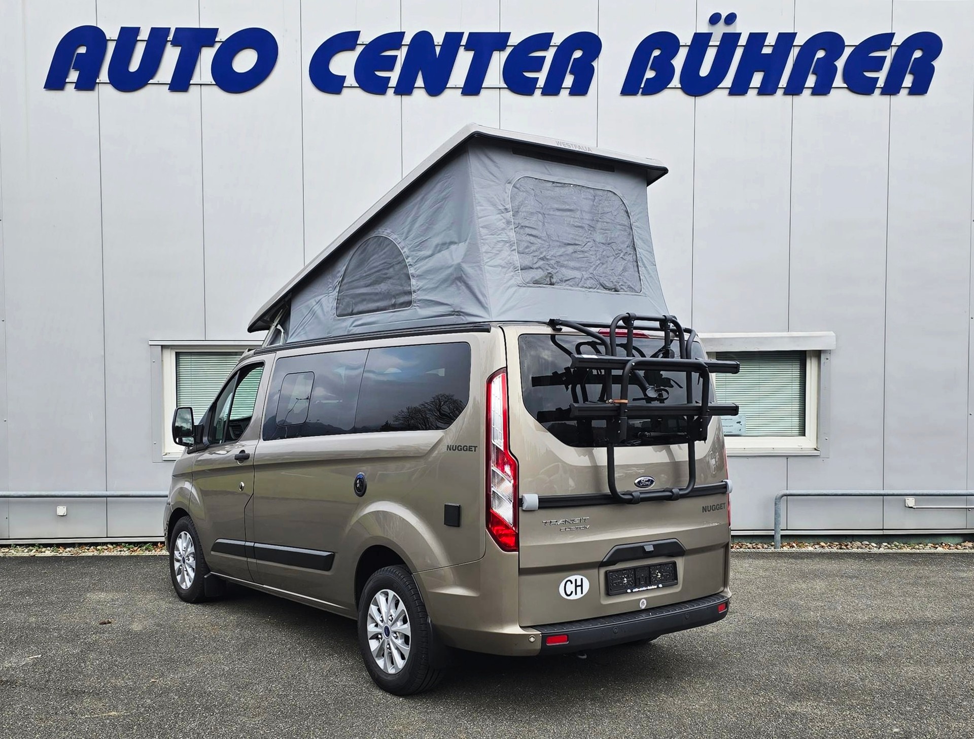 FORD TRANSIT CUSTOM NUGGET WESTFALIA AUFSTELLDACH 2,0 TDCI DIESEL AUTOMAT-image-3