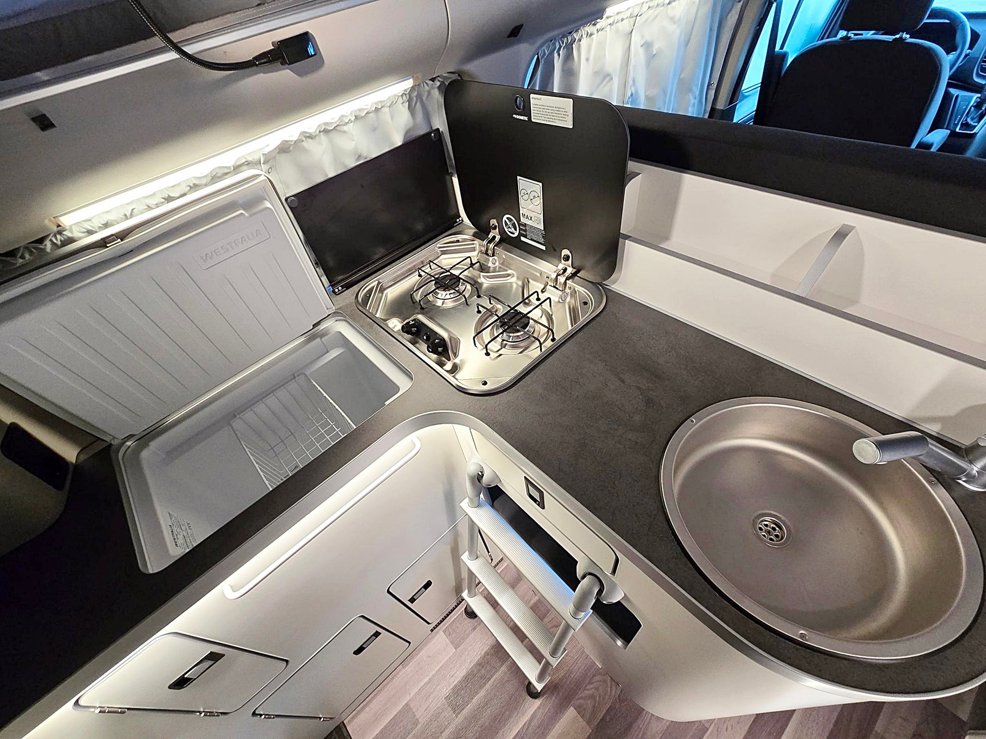 FORD TRANSIT CUSTOM NUGGET WESTFALIA AUFSTELLDACH 2,0 TDCI DIESEL AUTOMAT-image-12