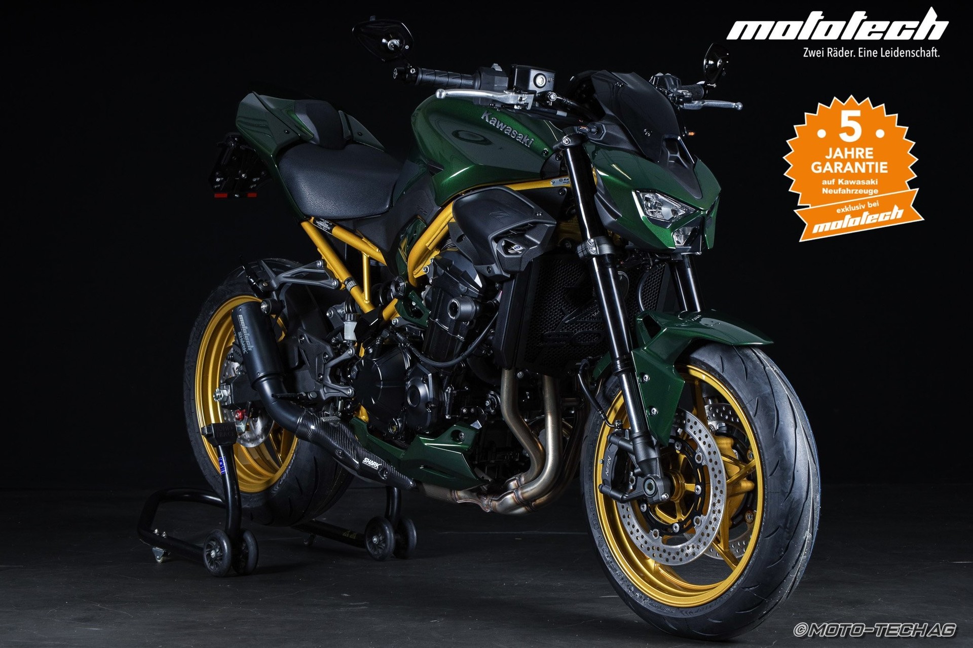 KAWASAKI Z 900 (35/91kW) STAGE 1 El Dorado Green