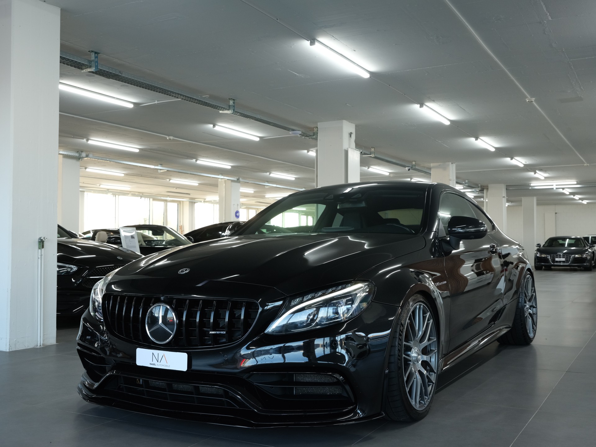 MERCEDES-BENZ C 63 S AMG Edition 1 Speedshift *Burmester* *Sportsitze* *Carbon*-image-7