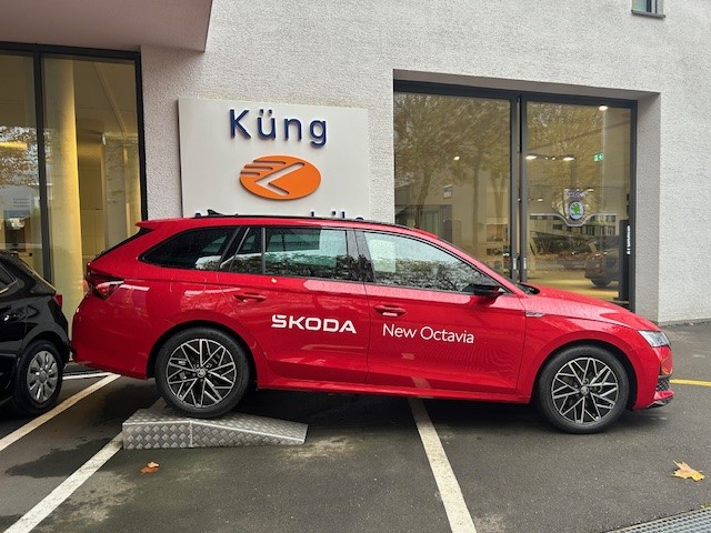SKODA Octavia Combi 1.5 TSI mHEV DSG Sport Line-image-1