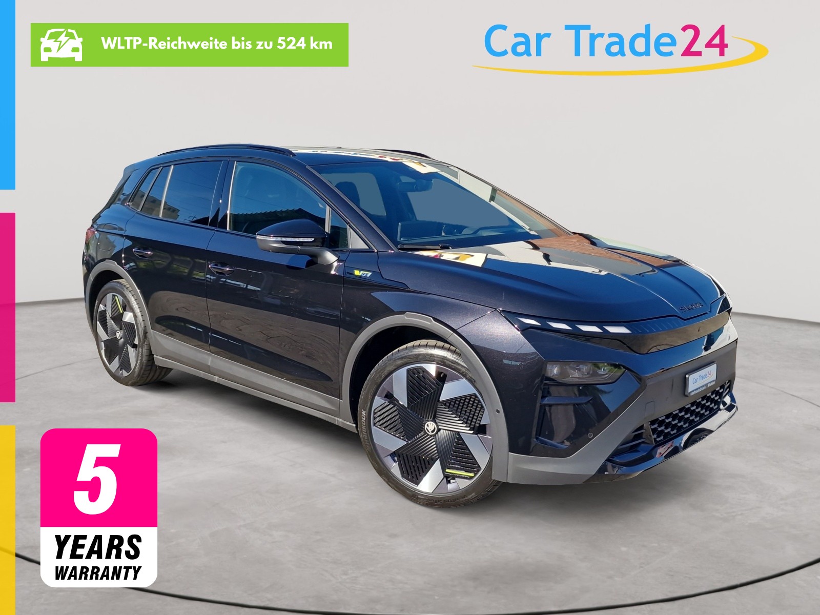 SKODA Elroq RS 4x4 RS MAXX + AHK + 5 Jahre Garantie-image-0