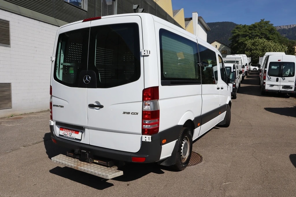 MERCEDES-BENZ Sprinter 316 CDI Standard 7G-Tronic ** 9-Plätzer ** Automat ** Klimaanlage ** Nutslast 820 ** Anh-Kupplung ** Ab MFK & Service-image-5