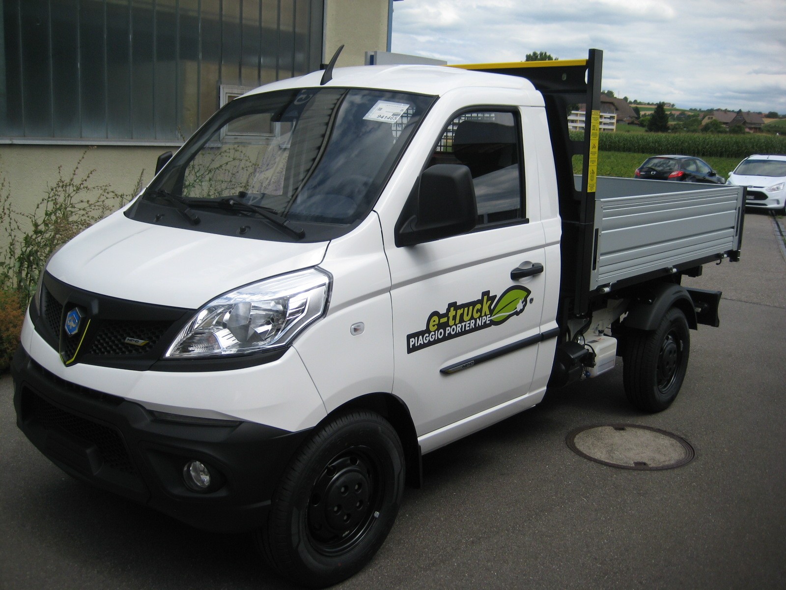 PIAGGIO NPe Elektro Kipper
