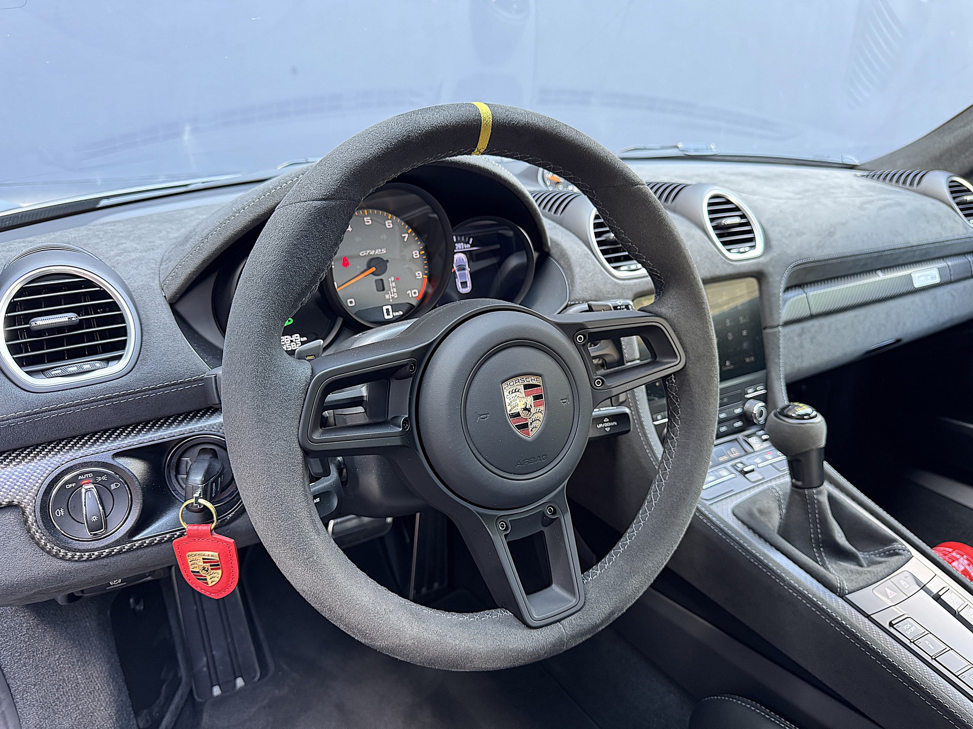 PORSCHE Cayman GT4 RS arktikgrau PDK [ Weissach-Paket ] [ Clubsport-Paket ] [ Liftsystem ] [ Rückfahrkamera ]-image-10