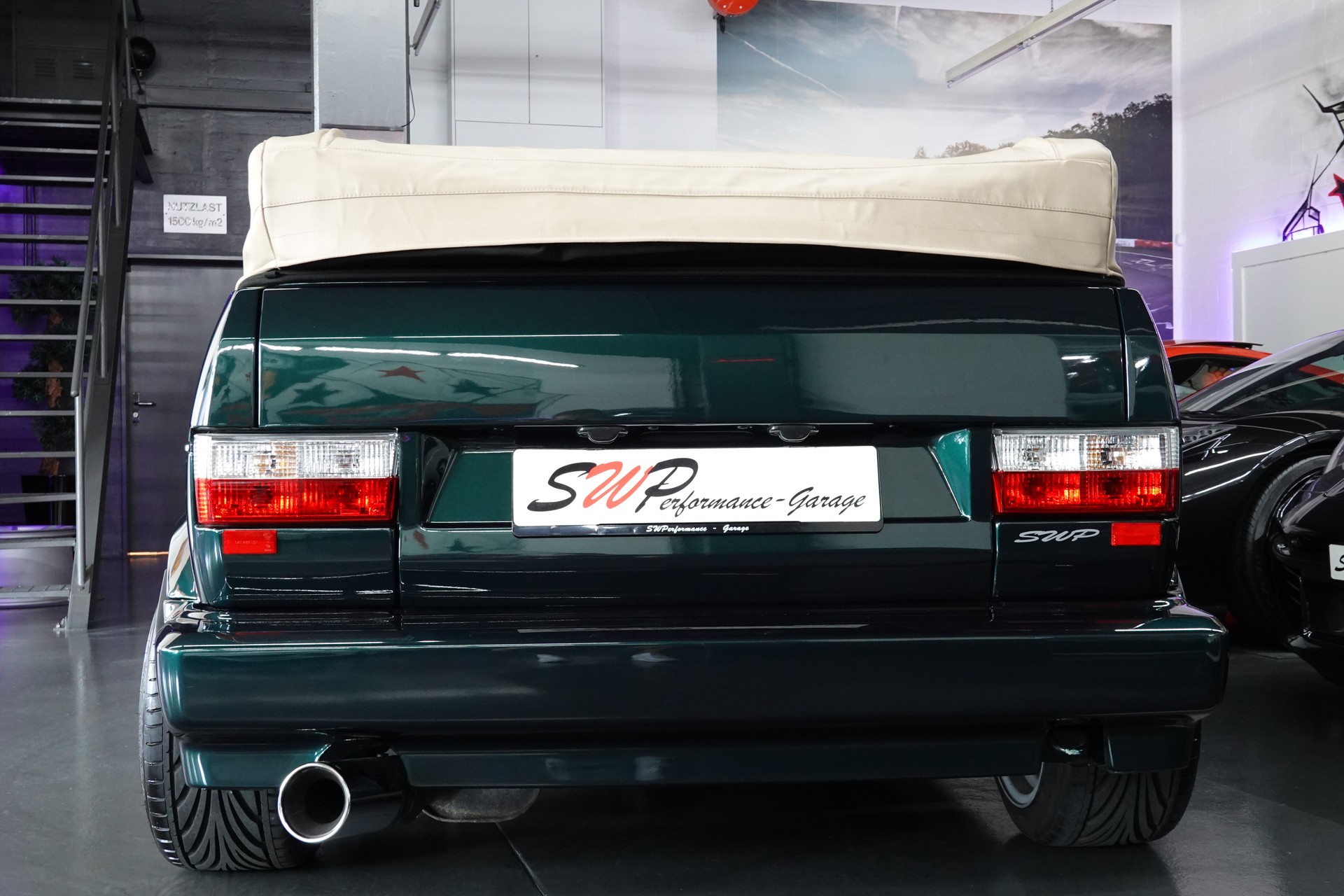 VW GOLF CABRIO 1800 CLASSIC UNIKAT GREEN MET. ON TOP-image-15