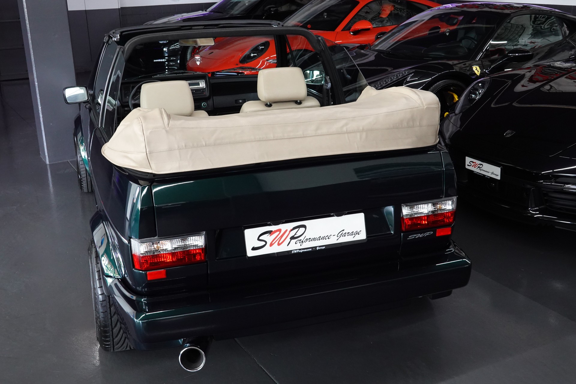 VW GOLF CABRIO 1800 CLASSIC UNIKAT GREEN MET. ON TOP-image-14