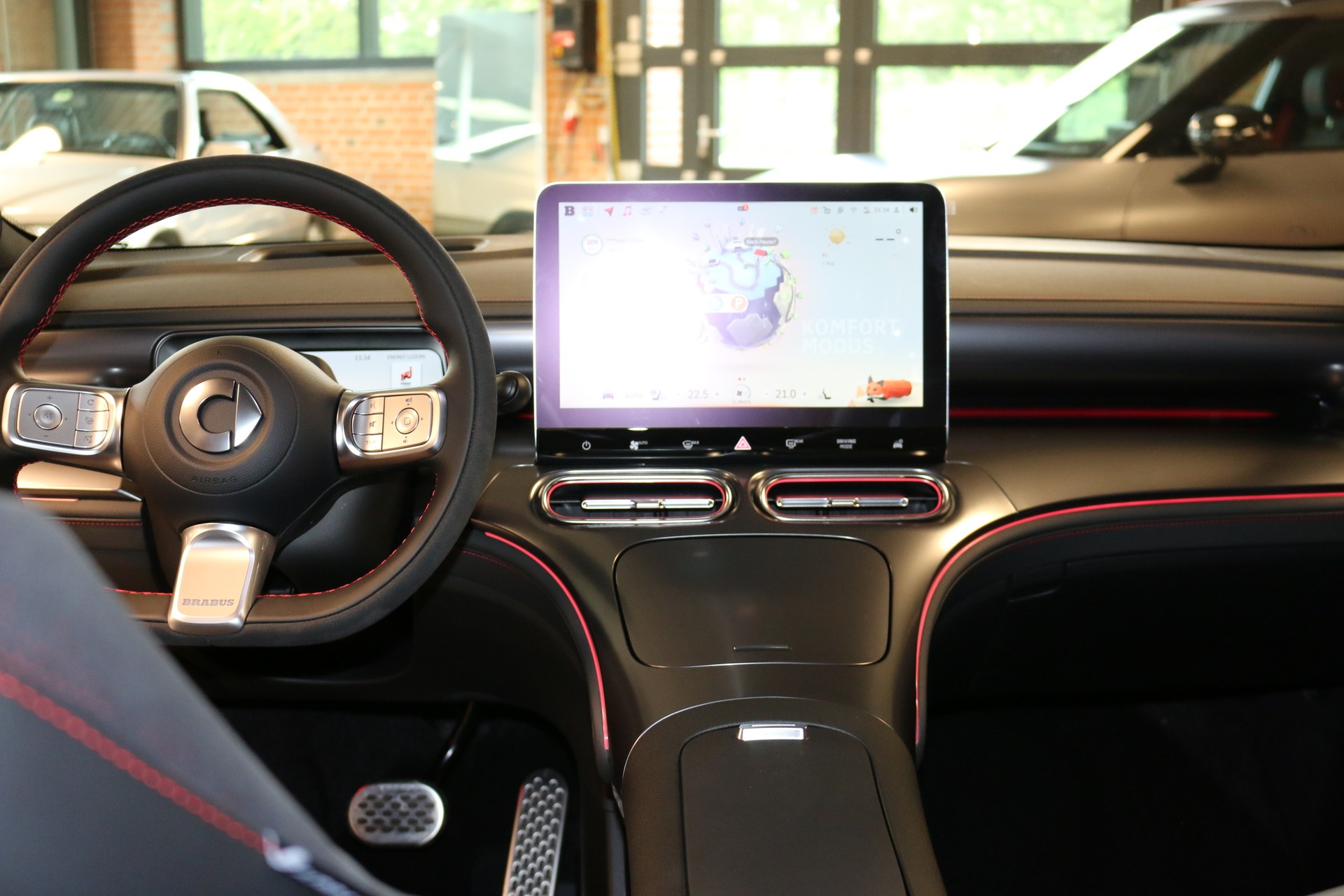 SMART #1 66 kWh Brabus 4x4, 428 PS, Aktions-Leasing 0% oder Cash-Prämie CHF 4'000.-, sofort verfügbar, inkl. Sitzlüftung-image-13
