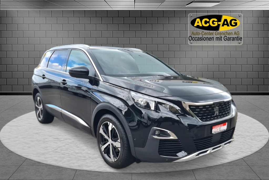 PEUGEOT 5008 1.5 BlueHDi GT Line EAT ** 7-Plätzer ** RF-Kamera 360° ** Ab MFK ** Frisch ab grosse Service Inkl. Z.Riemen & W.Pumpe **-image-0