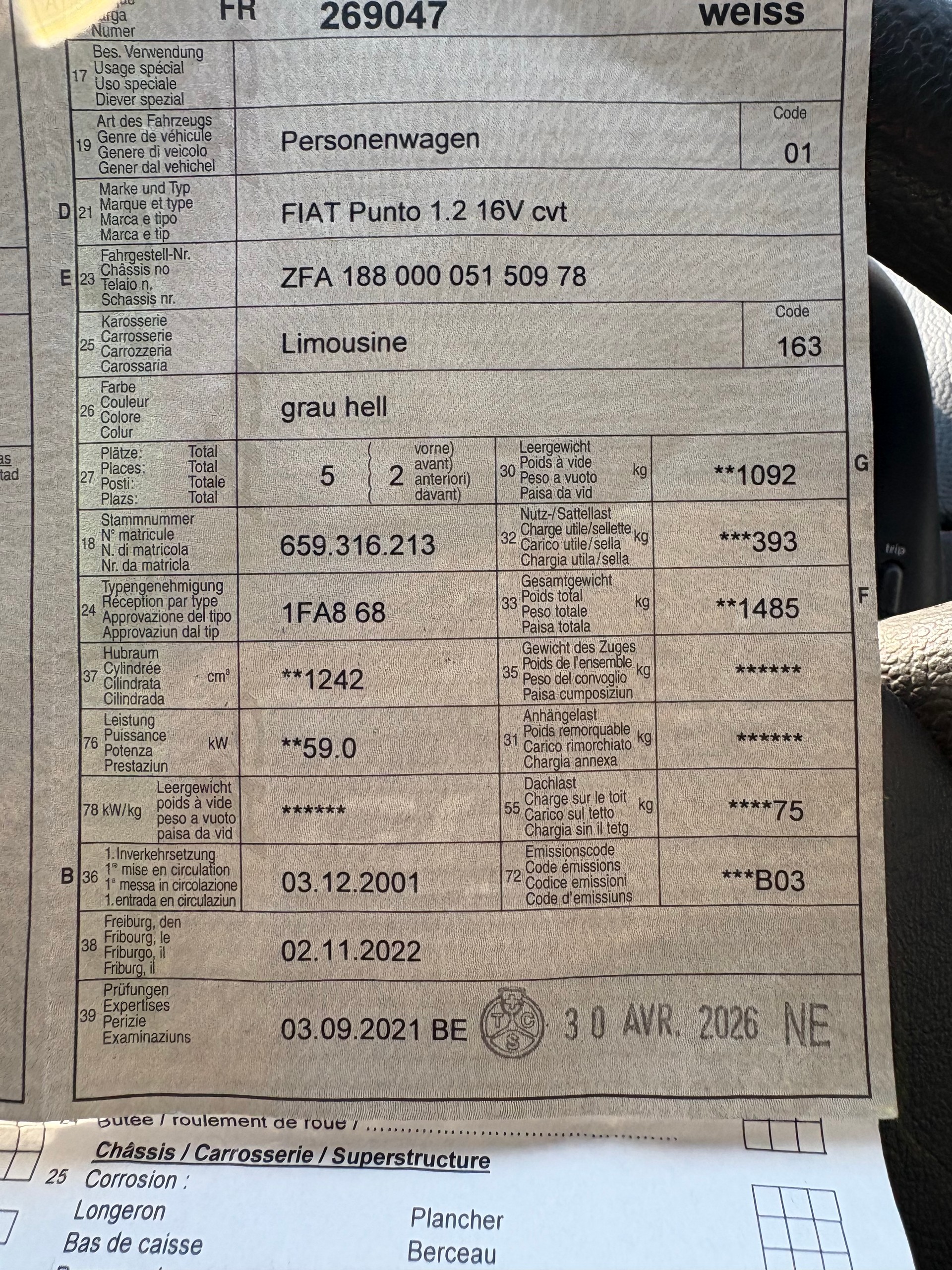 FIAT Punto 1.2 16V ELX Speedgear-image-11