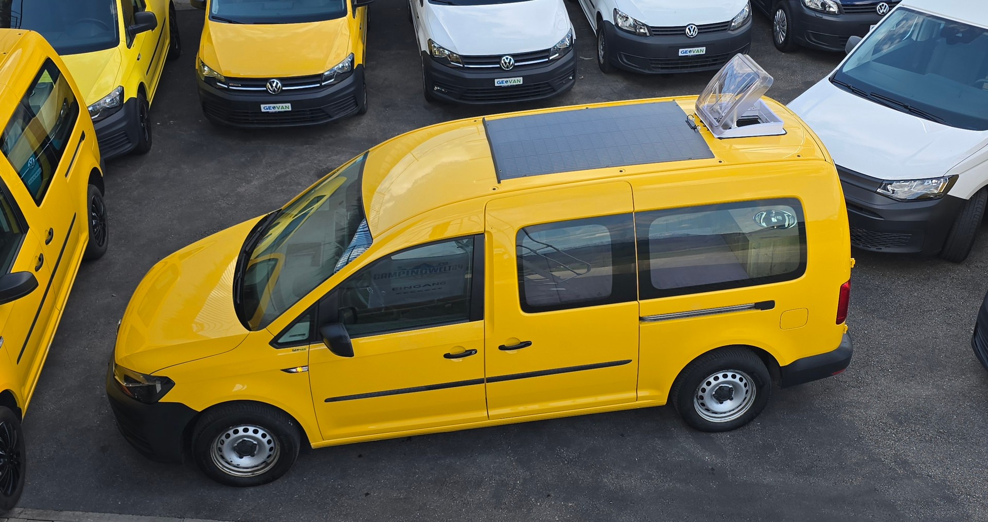 VW GEOVAN L - 102PS Bezin - Klima - PDC hinten - DAB+ - 2 x Schiebetür - grosses Fensterpaket-image-7