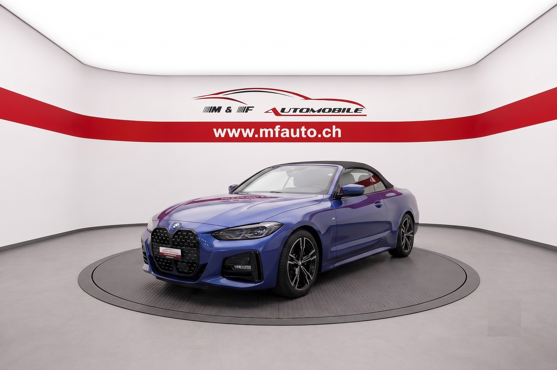 BMW 420i SAG Cabrio M-Sport * CH FAHRZEUG *-image-0