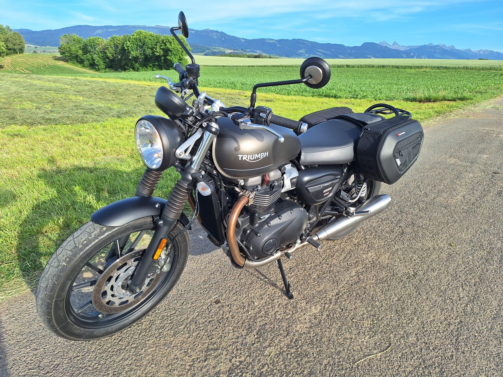 TRIUMPH Street Twin 900 Gold Line-image-1