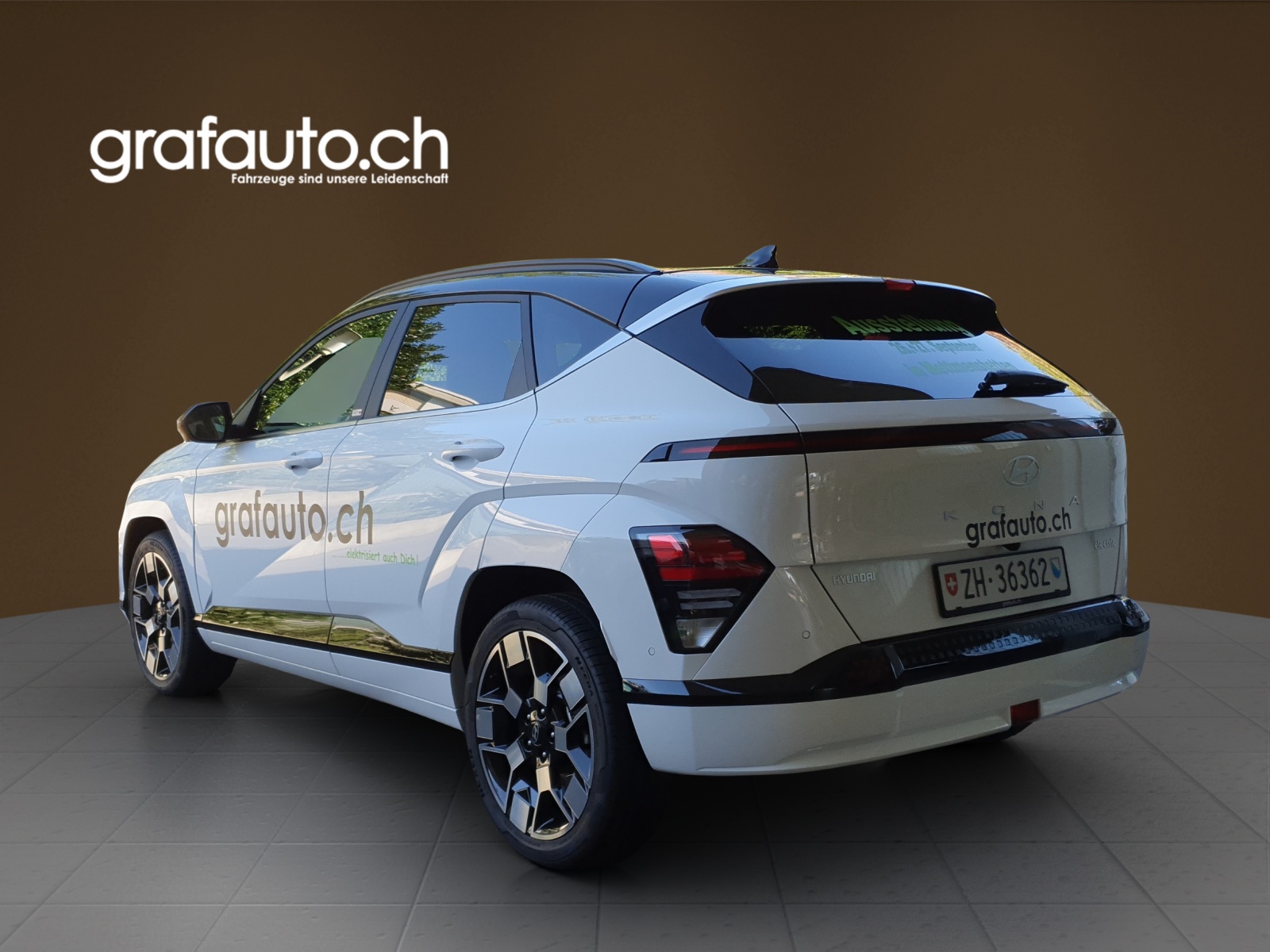 HYUNDAI Kona 65,4 kWh Electric Vertex 19 Zoll / Two Tone-image-4
