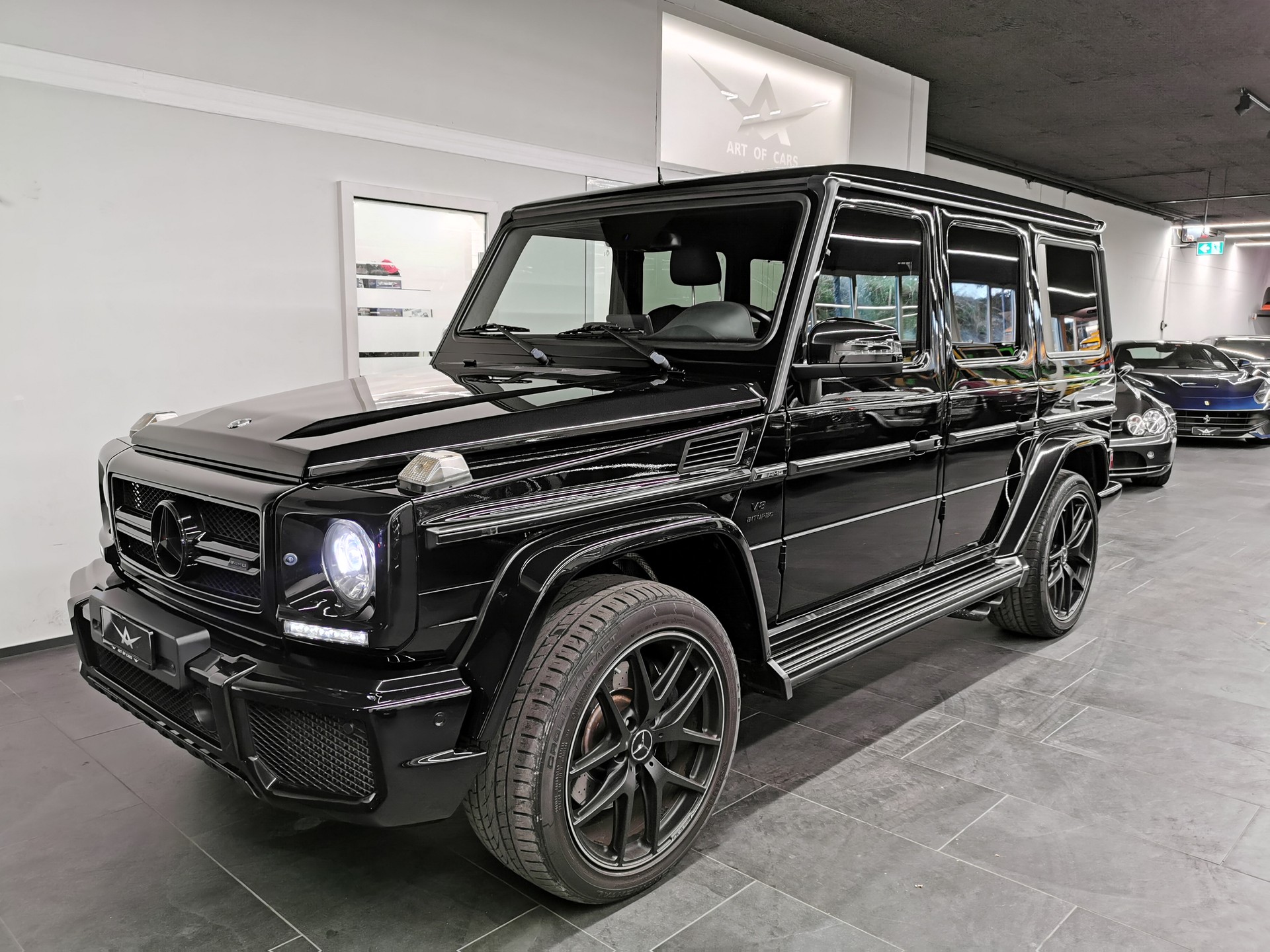 MERCEDES-BENZ G 63 AMG Edition 463 2018 FACELIFT ALL BLACK VOLL STANDHEIZUNG 21" AHK SPORTAGA CARBON APPLE CARPLAY LAST 463! 571 PS-image-2