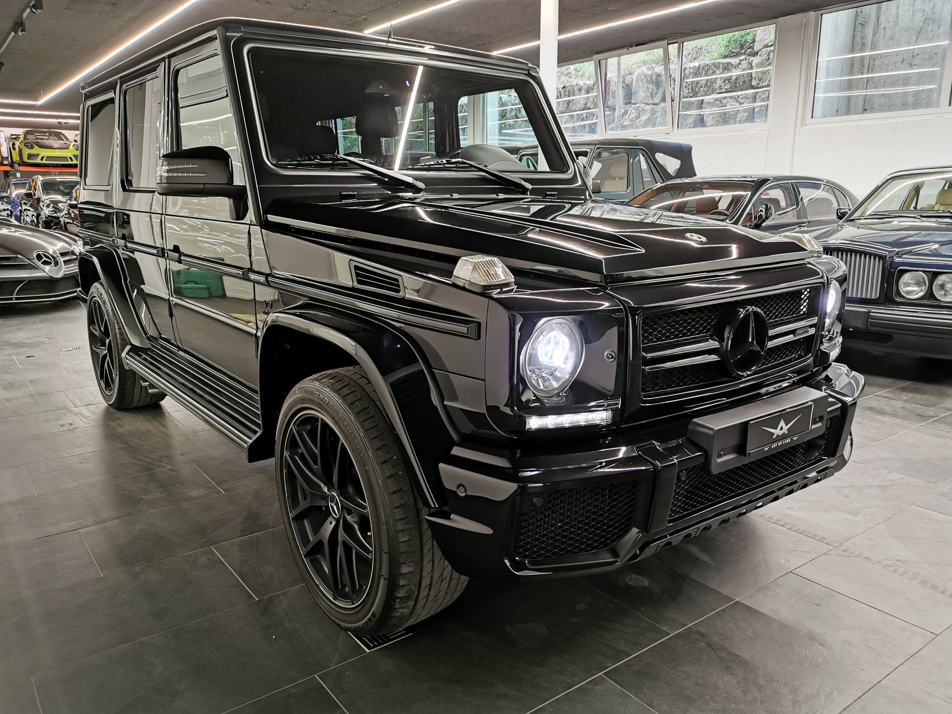 MERCEDES-BENZ G 63 AMG Edition 463 2018 FACELIFT ALL BLACK VOLL STANDHEIZUNG 21" AHK SPORTAGA CARBON APPLE CARPLAY LAST 463! 571 PS-image-0