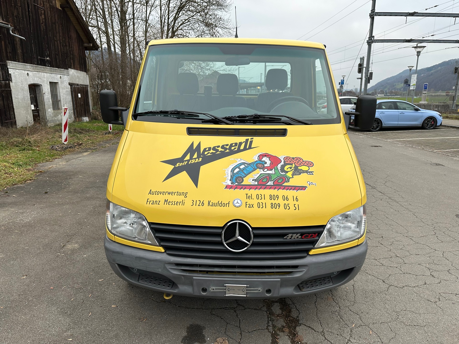 MERCEDES-BENZ 416 CDI Abschleppwagen FIXPREIS-image-1