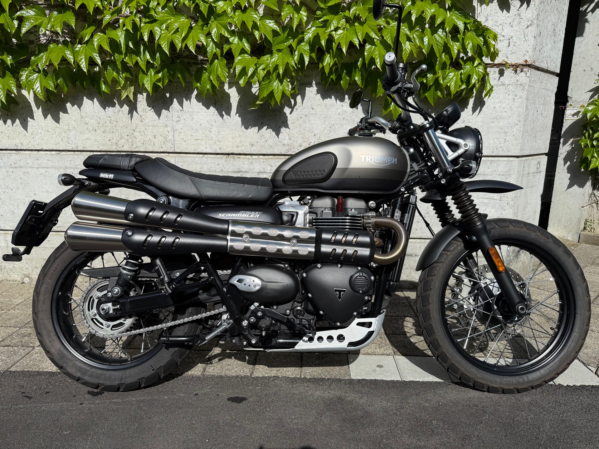 TRIUMPH Street Scrambler 900 Sandstorm