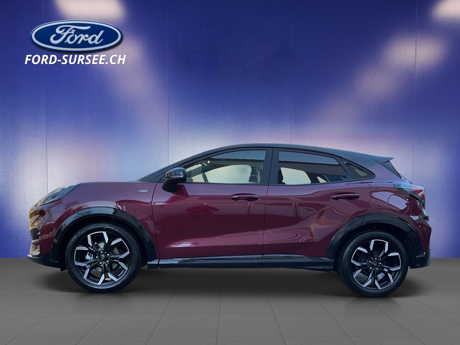 FORD Puma 1.0i EcoBoost Hybrid 125 PS ST-Line X "VIVID RUBY EDITION"-image-1