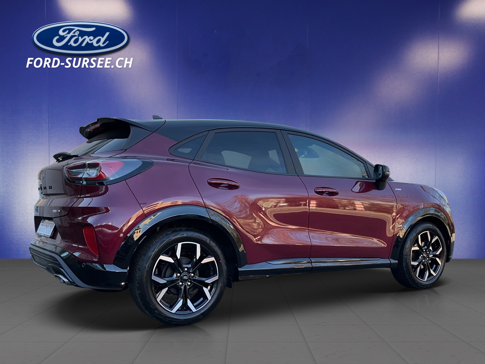 FORD Puma 1.0i EcoBoost Hybrid 125 PS ST-Line X "VIVID RUBY EDITION"-image-3
