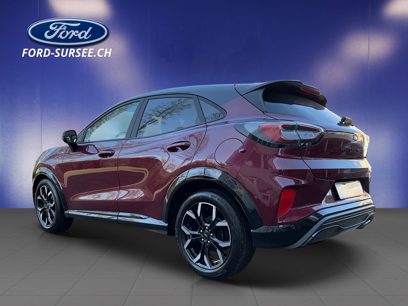 FORD Puma 1.0i EcoBoost Hybrid 125 PS ST-Line X "VIVID RUBY EDITION"-image-2