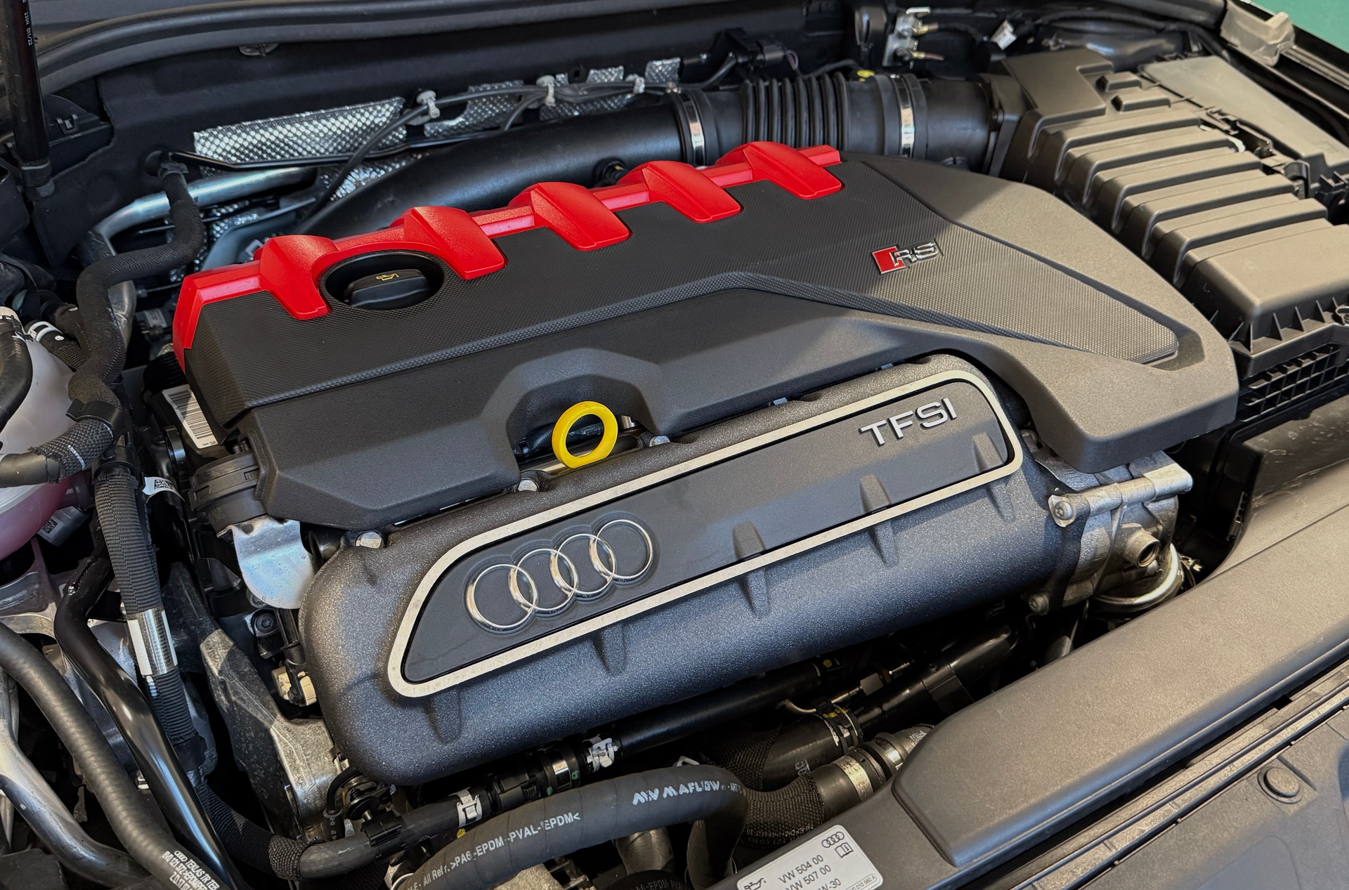 AUDI RS3 Sportback 2.5 TSI quattro S-tronic full black* freins ceramic*-image-4