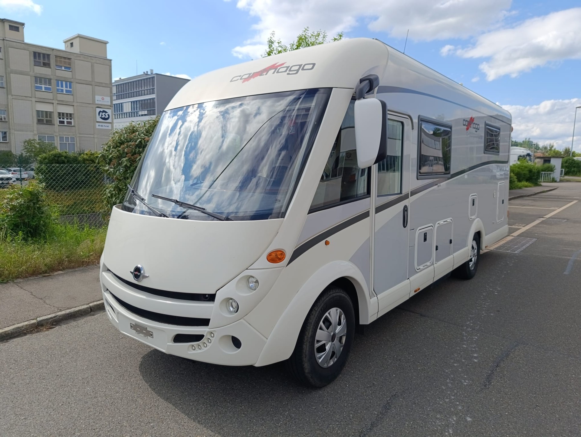 CARTHAGO 145 QB***Wie ein König unterwegs sein – zu einem anständigen Preis***Königsbett*Dachklima*hydr. Hubstützensystem*