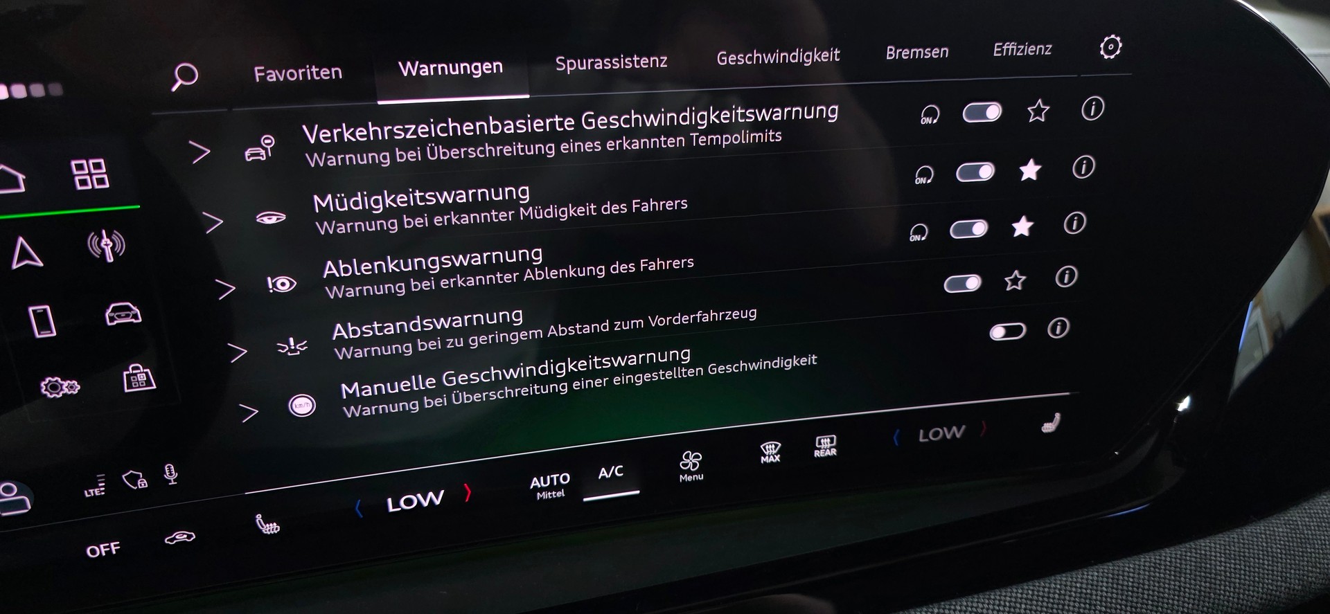 AUDI A5 Avant TFSI 150 kW S tronic *ACC*LaneAssist*Rückfahrkamera*Ambientebeleuchtung*Sitzheizung*CarPlay/AndroidAuto*-image-22