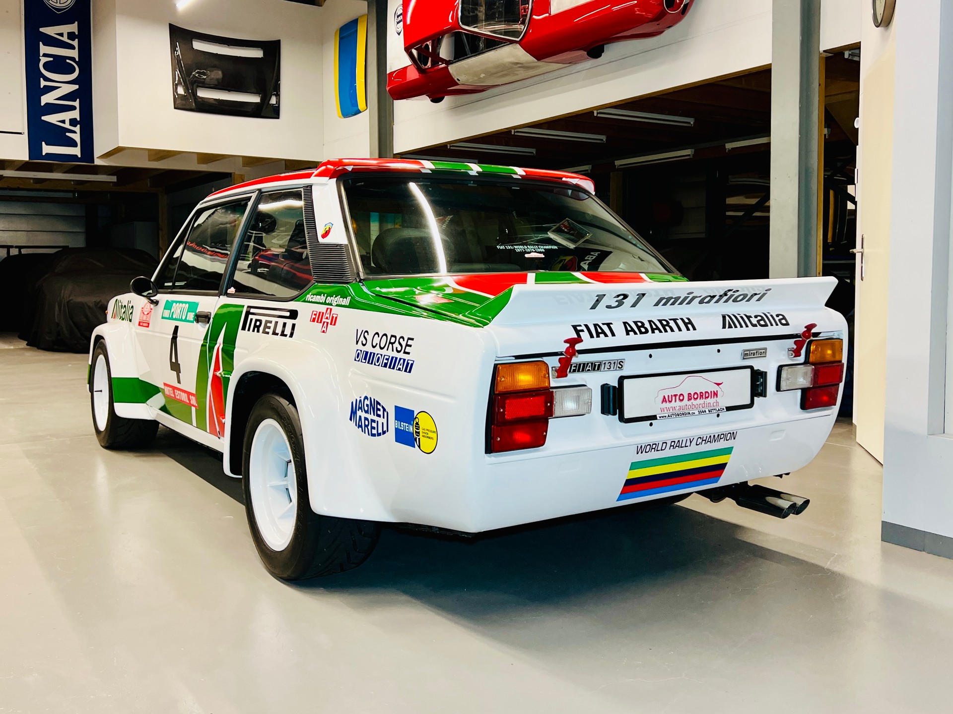 FIAT 131 Abarth Rally Group 4 Alitalia Recreation VETERAN-image-8