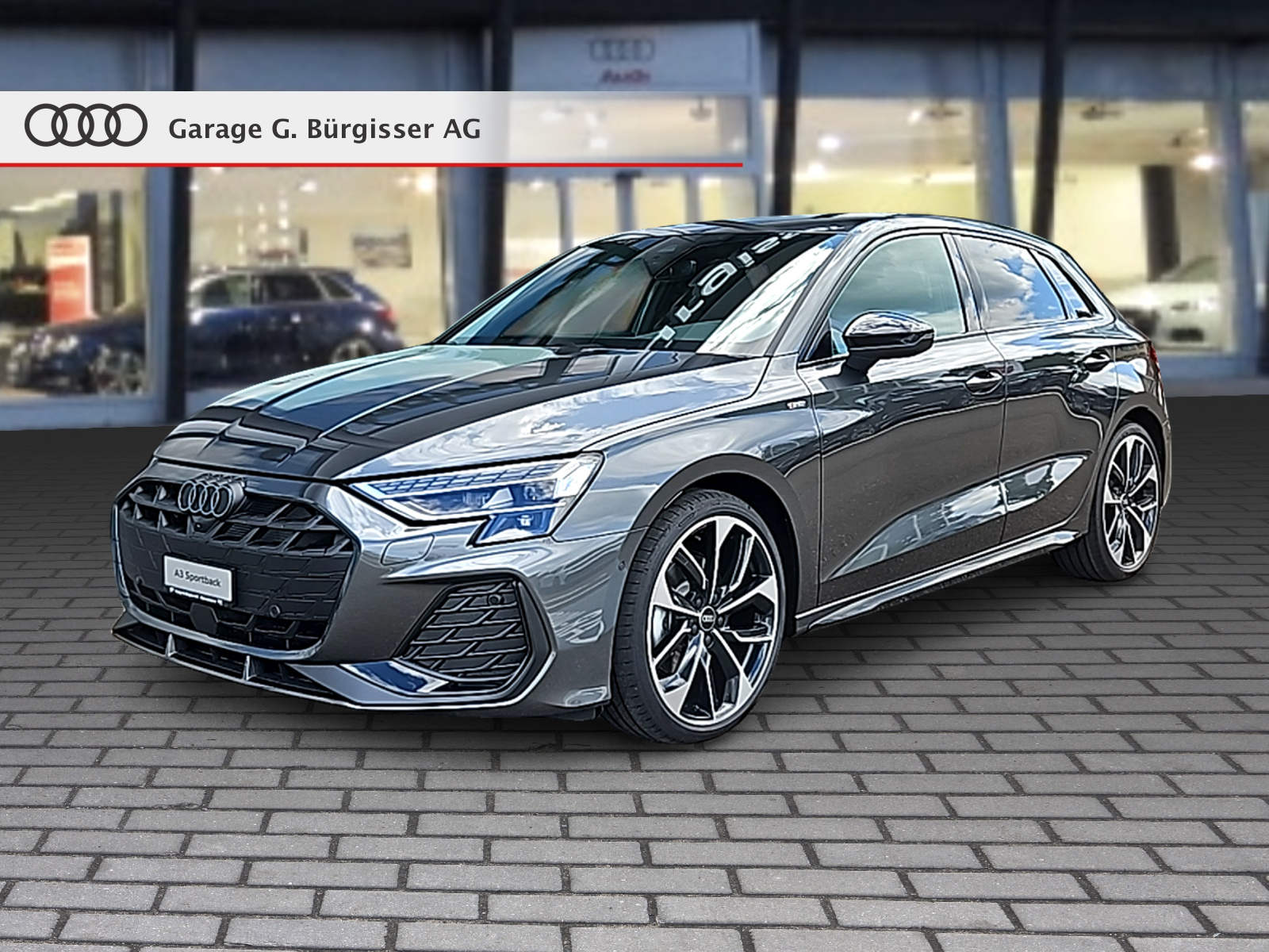 AUDI A3 Sportback TFSI 150 kW quattro S line S tronic Mythosschwarz Metallic
