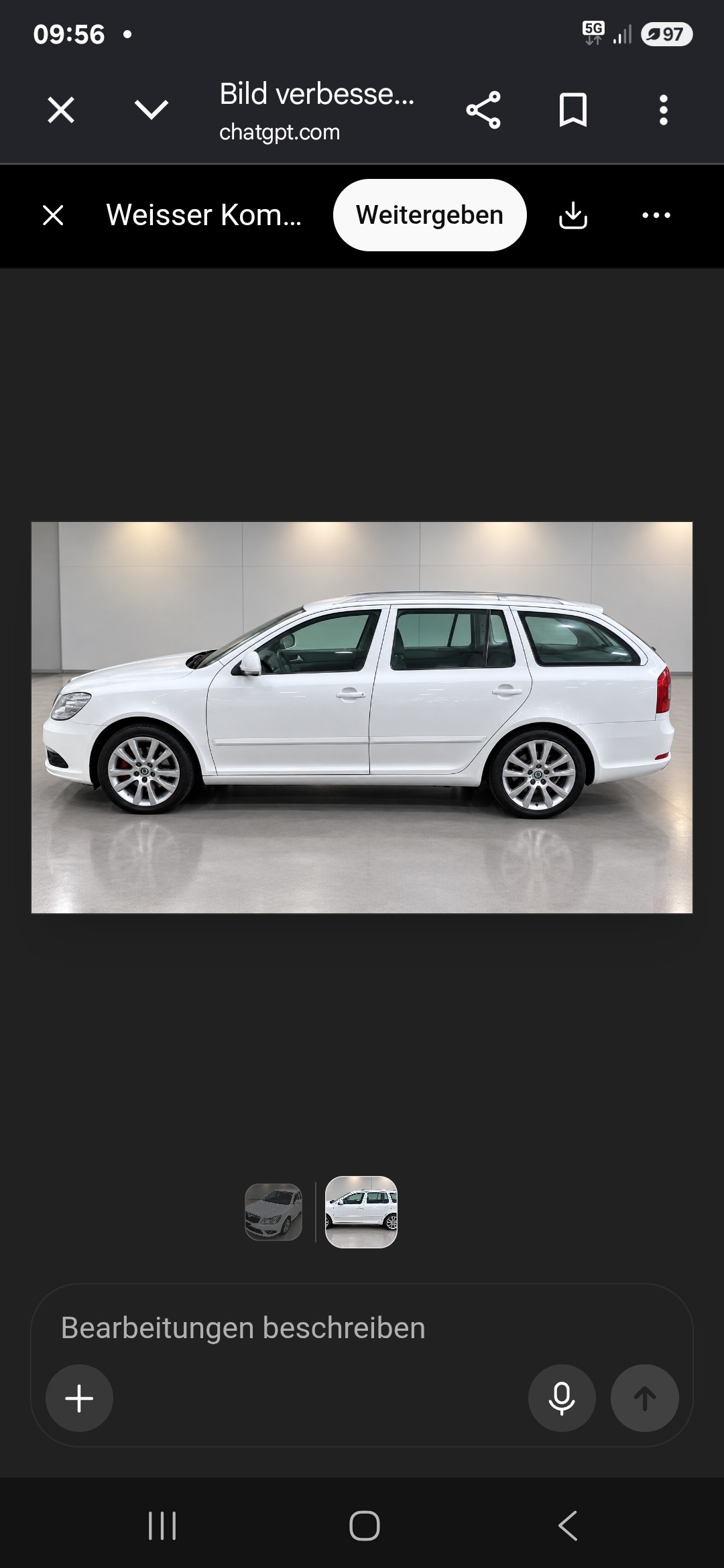 SKODA Octavia Combi 2.0 TDI RS DSG Motor lauft Turboschade-image-6