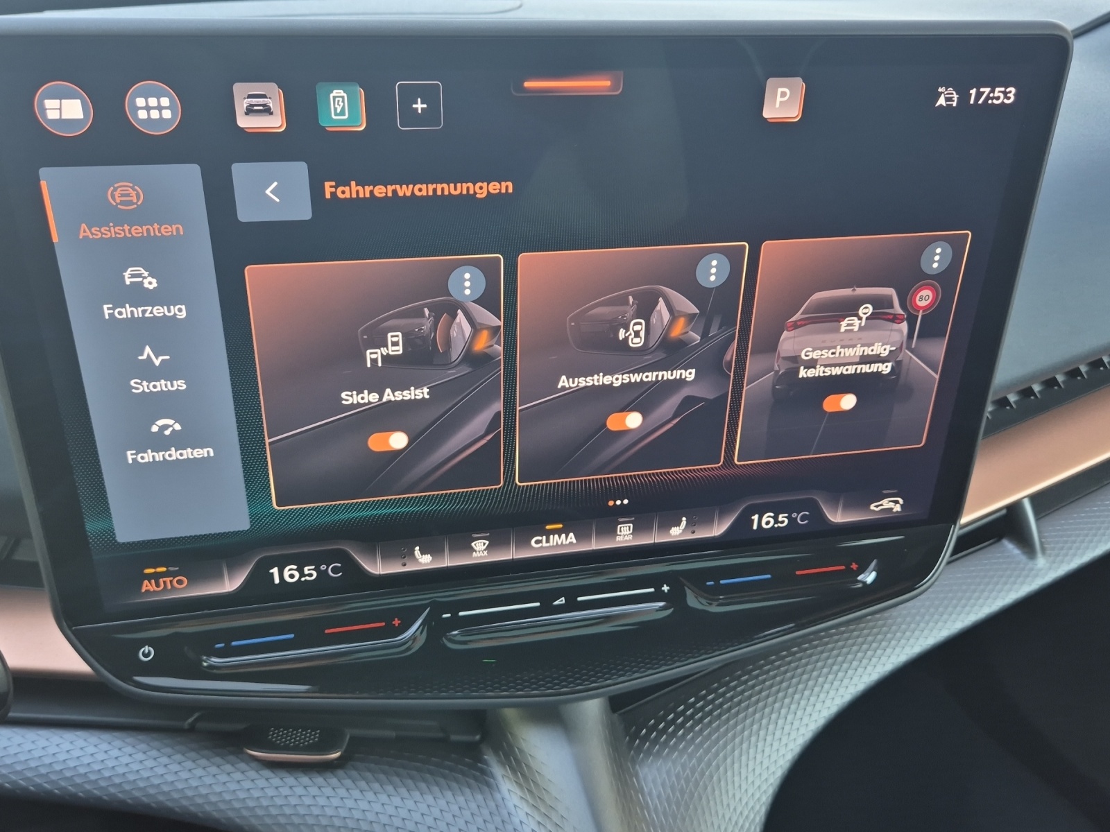 CUPRA Tavascan Type 9 77 kWh VZ Adrenaline*Head up Display*360°Kamera*Panoramadach*-image-17