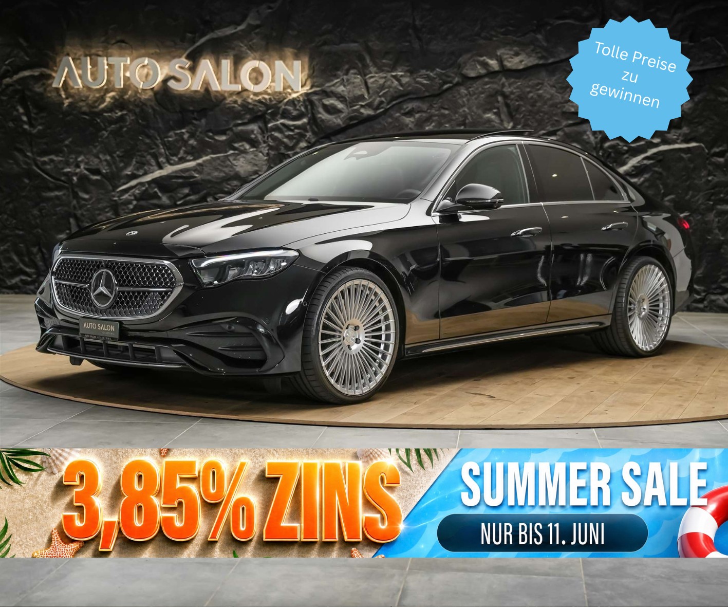 MERCEDES-BENZ E 220 d AMG Line *Werksgarantie*21 Zoll*Panorama*360° Kamera*