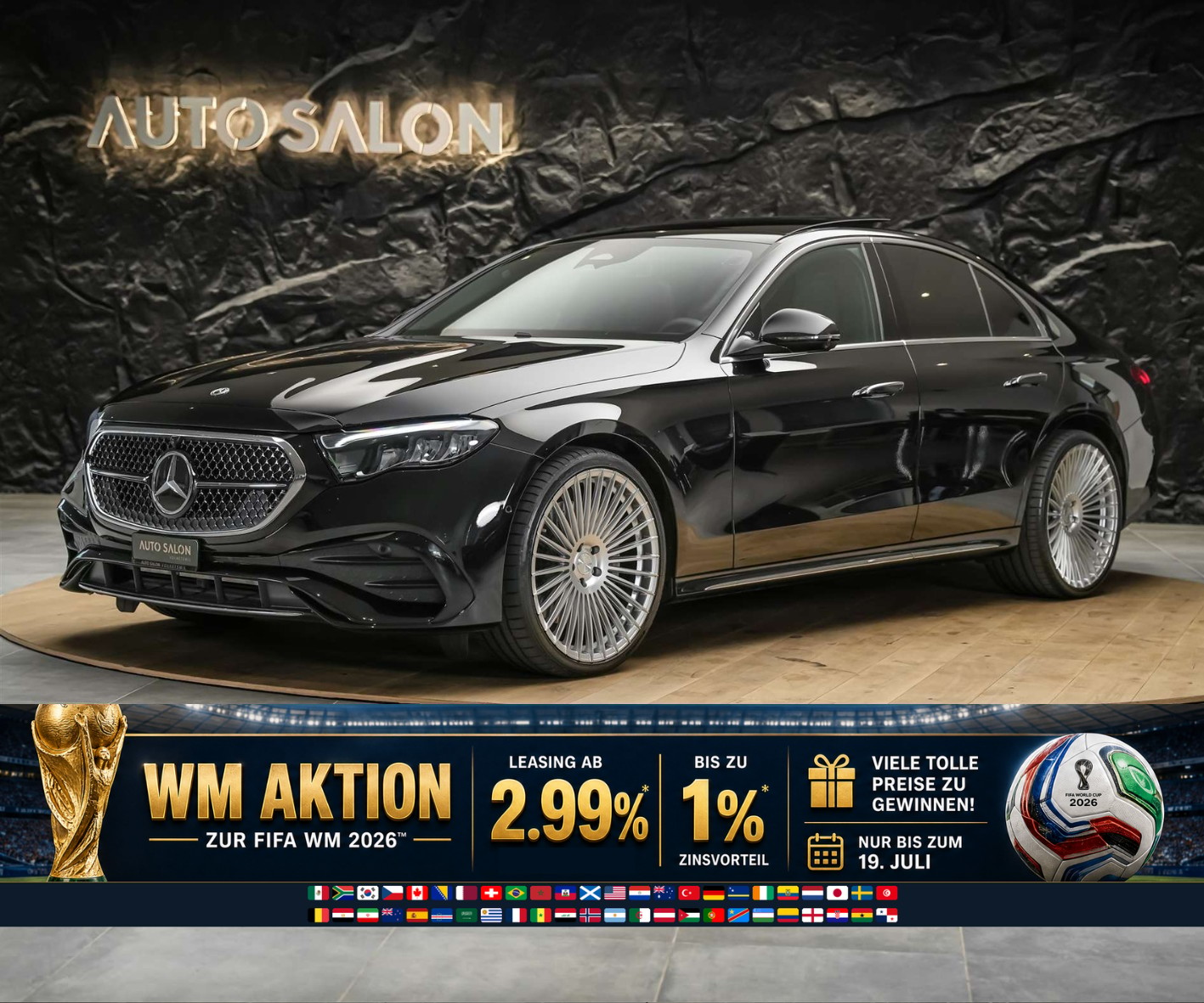 MERCEDES-BENZ E 220 d AMG Line *Werksgarantie*21 Zoll*Panorama*360° Kamera*