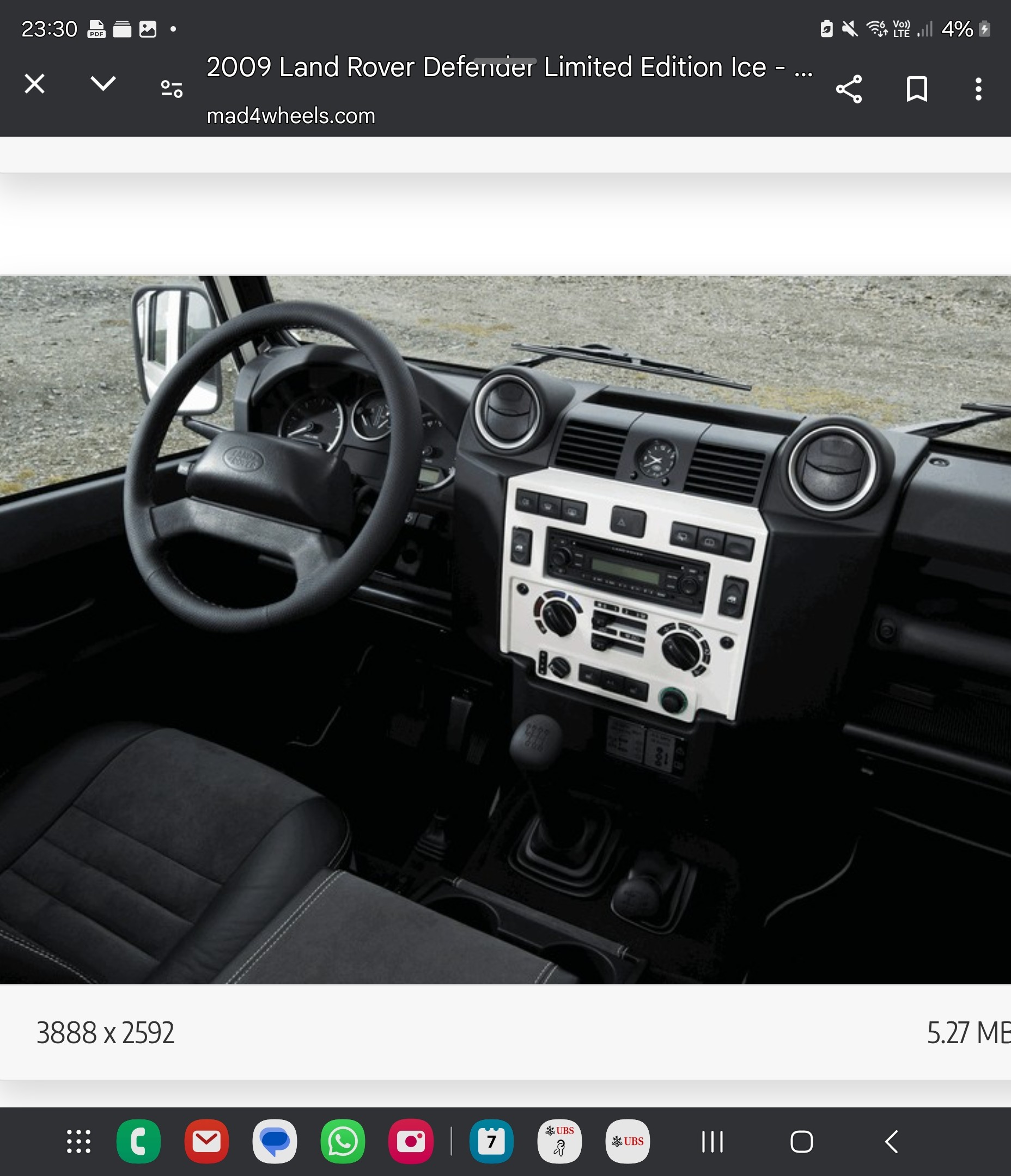 LAND ROVER Modele ICE . SERIE LIMITEE A 50 Exemplaires monde-image-3