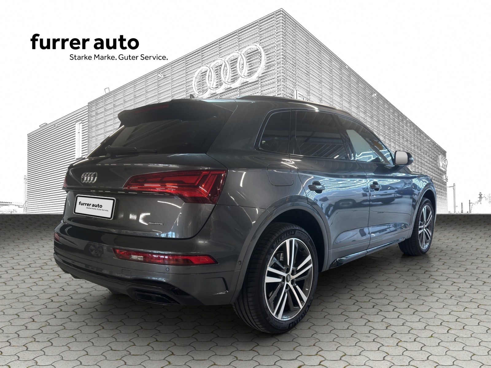 AUDI Q5 50 TFSI e PHEV S line quattro S-tronic-image-4