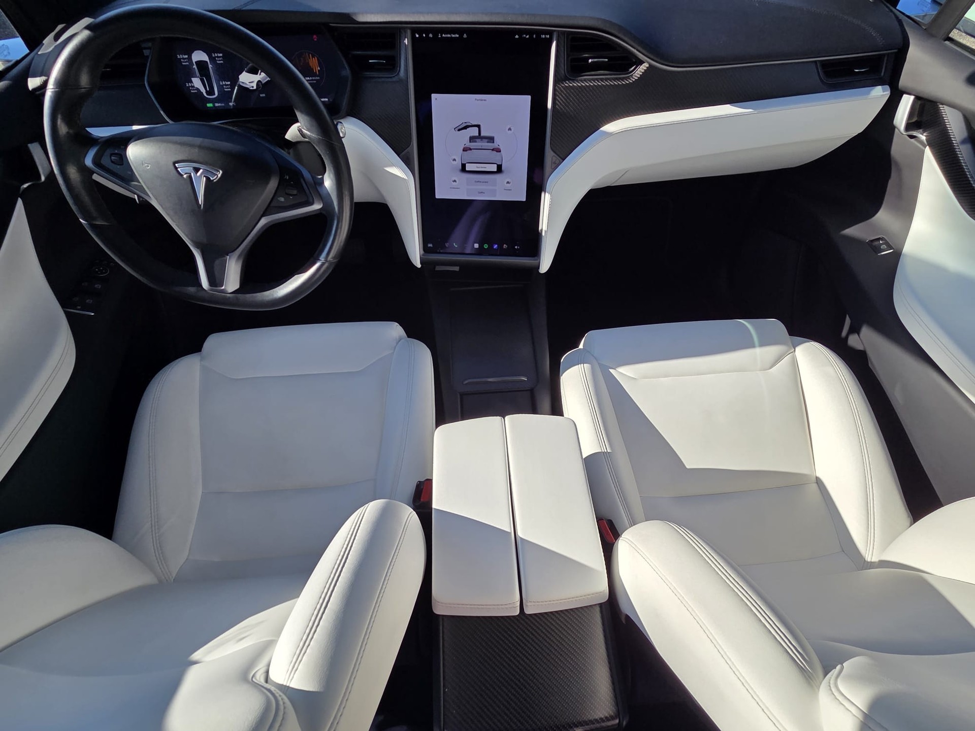 TESLA 100 D * Autonomie MAX * 7 pl. * Crochet / AHK * Autopilot * Garantie TESLA incl.-image-7