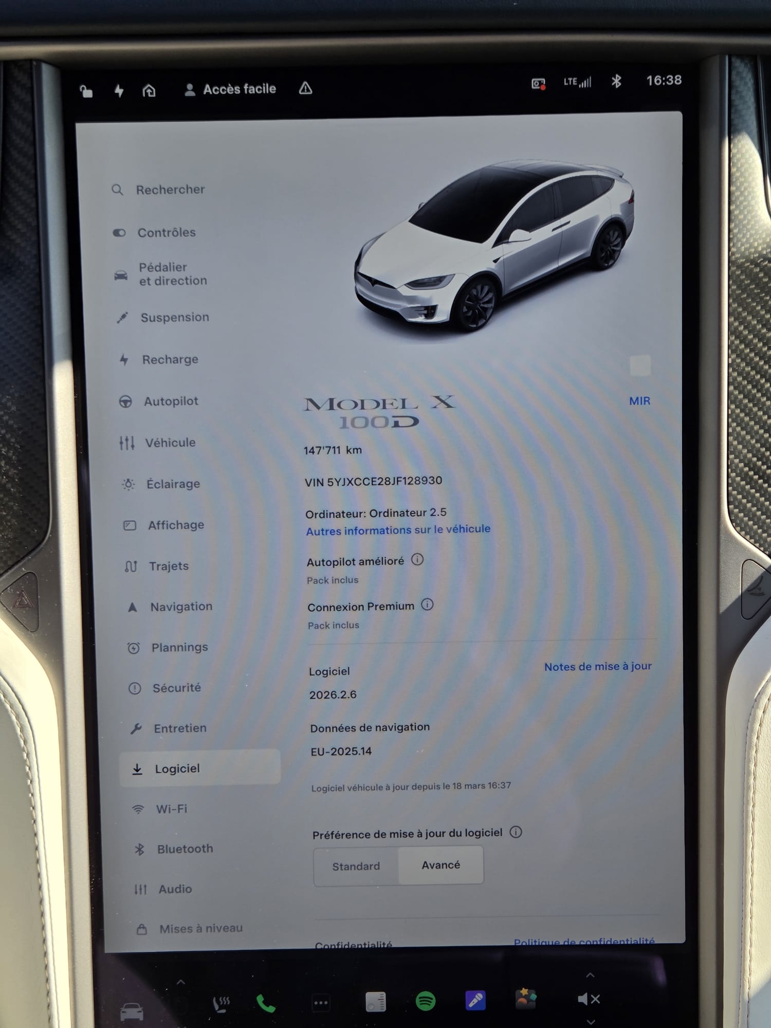TESLA 100 D * Autonomie MAX * 7 pl. * Crochet / AHK * Autopilot * Garantie TESLA incl.-image-9