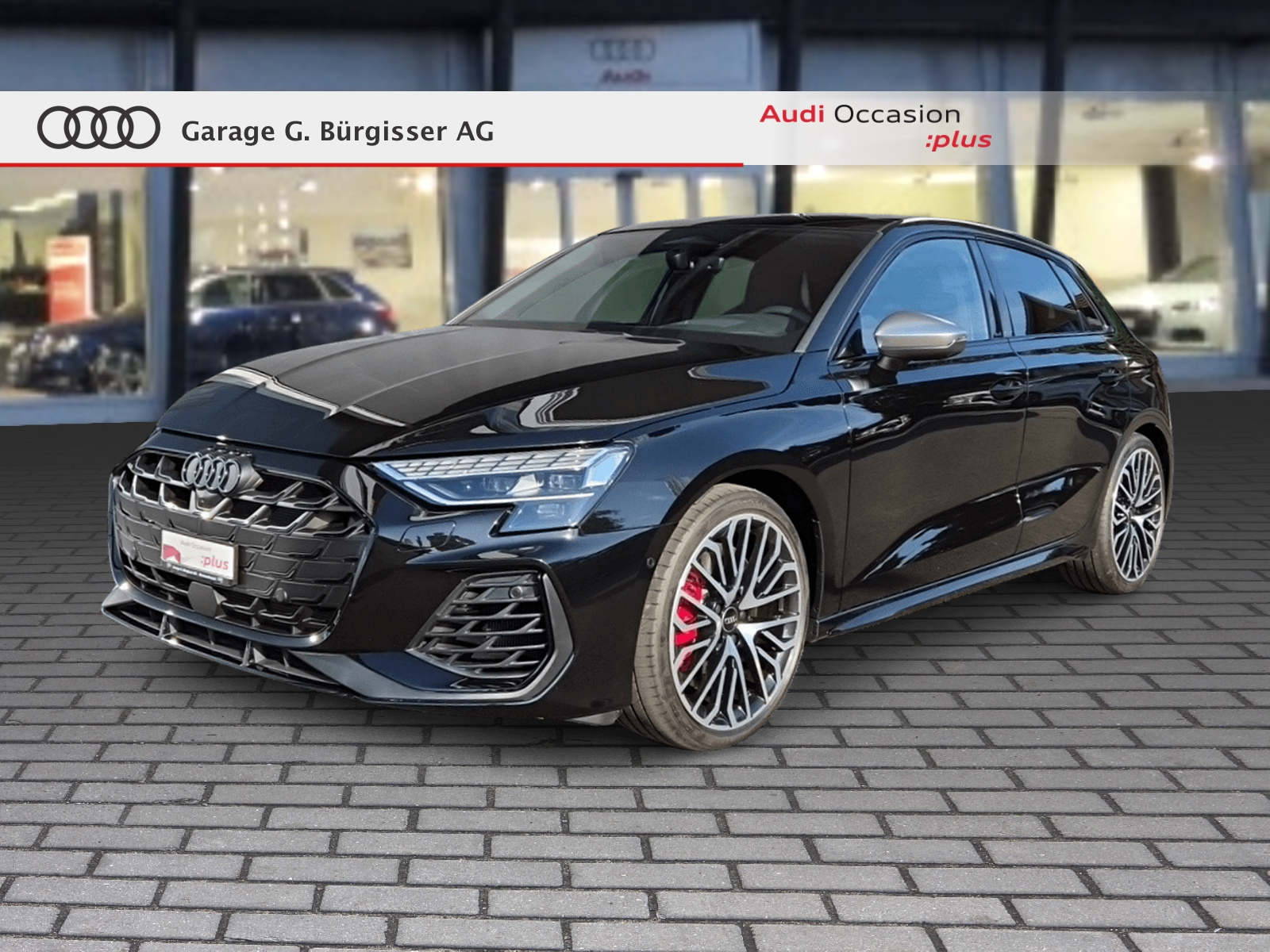AUDI S3 Sportback TFSI quattro S-tronic Mythosschwarz Metallic-image-0