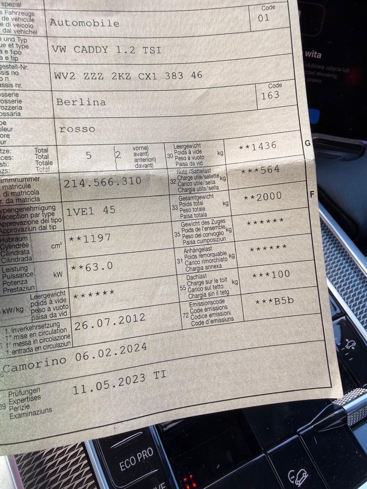 VW Caddy 1.2 TSI Trendline-image-14
