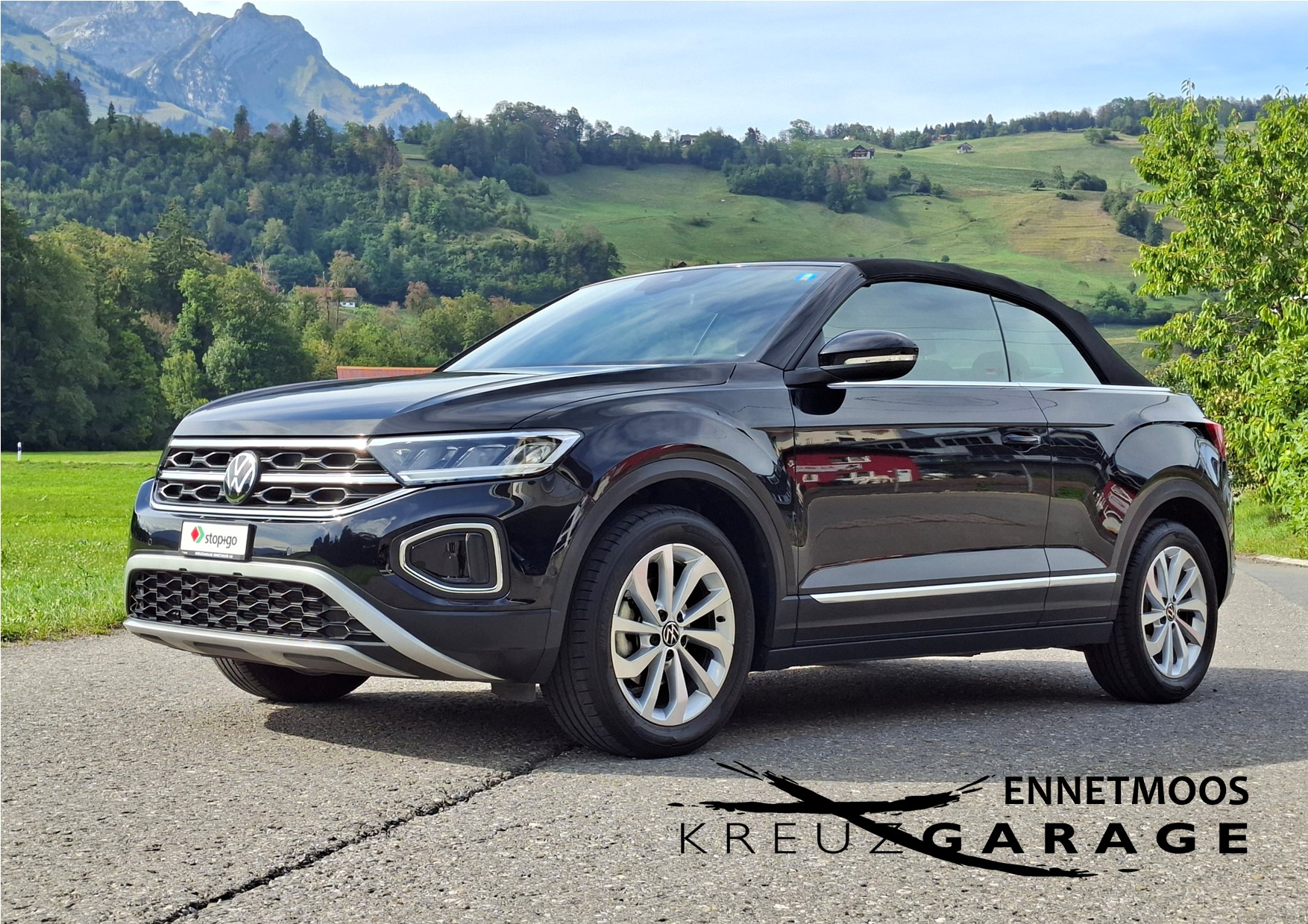 VW T-Roc Cabriolet 1.5 TSI EVO Style DSG *8-fach bereift+Rückfahrkamera-image-0