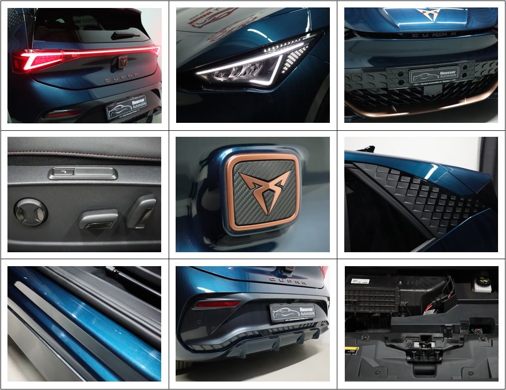 CUPRA Born El Primero Tres - Panorama - Navi - Leder/Alcantara - Standheizung - 360° Kamera - 204 PS-image-17