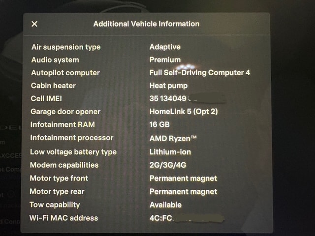 TESLA Model X 100kWh Palladium Long Range AWD-image-14