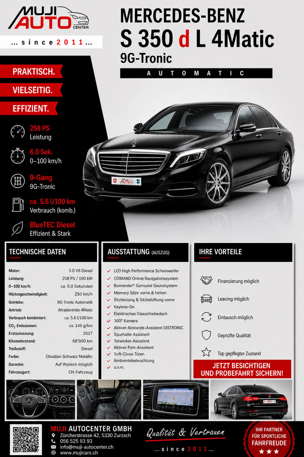 MERCEDES-BENZ S 350 d L 4Matic 9G-Tronic-image-24