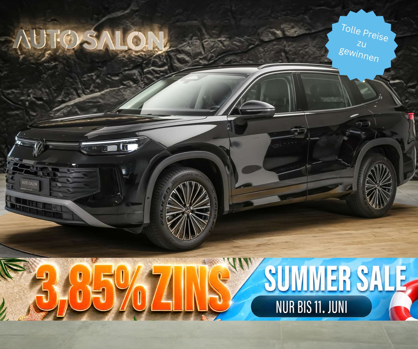 VW Tayron 2.0 TDI SCR Elegance DSG 4motion *7 Sitze*360° Kamera*AHK*Assistenzpaket*