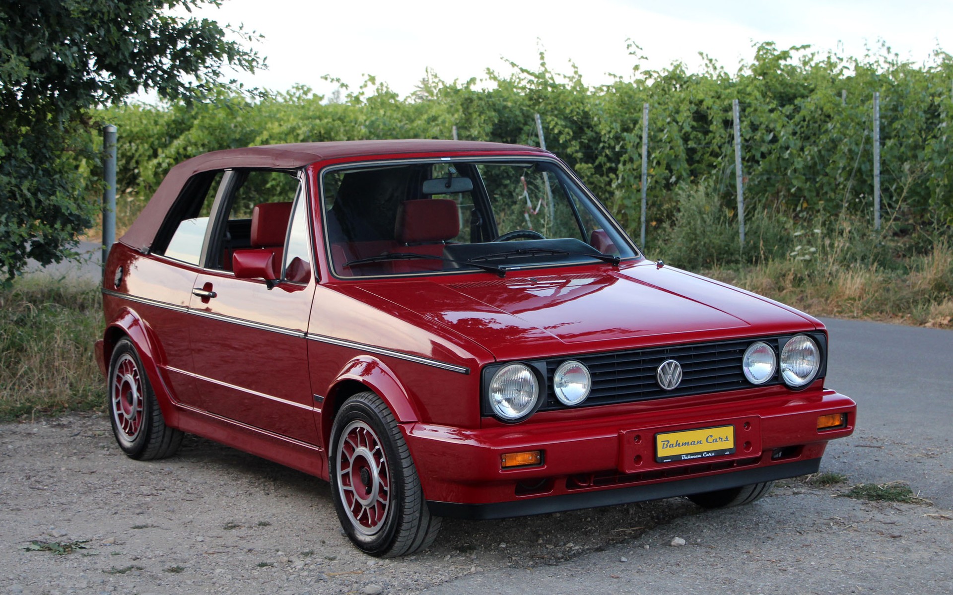 VW Golf Cabriolet 1800 GL Quartett-image-27