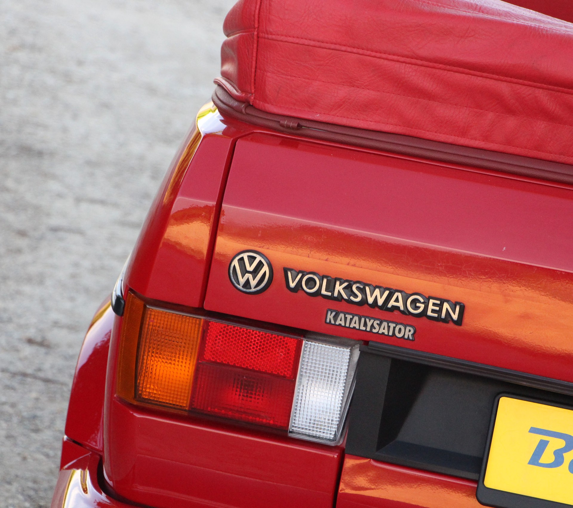 VW Golf Cabriolet 1800 GL Quartett-image-22