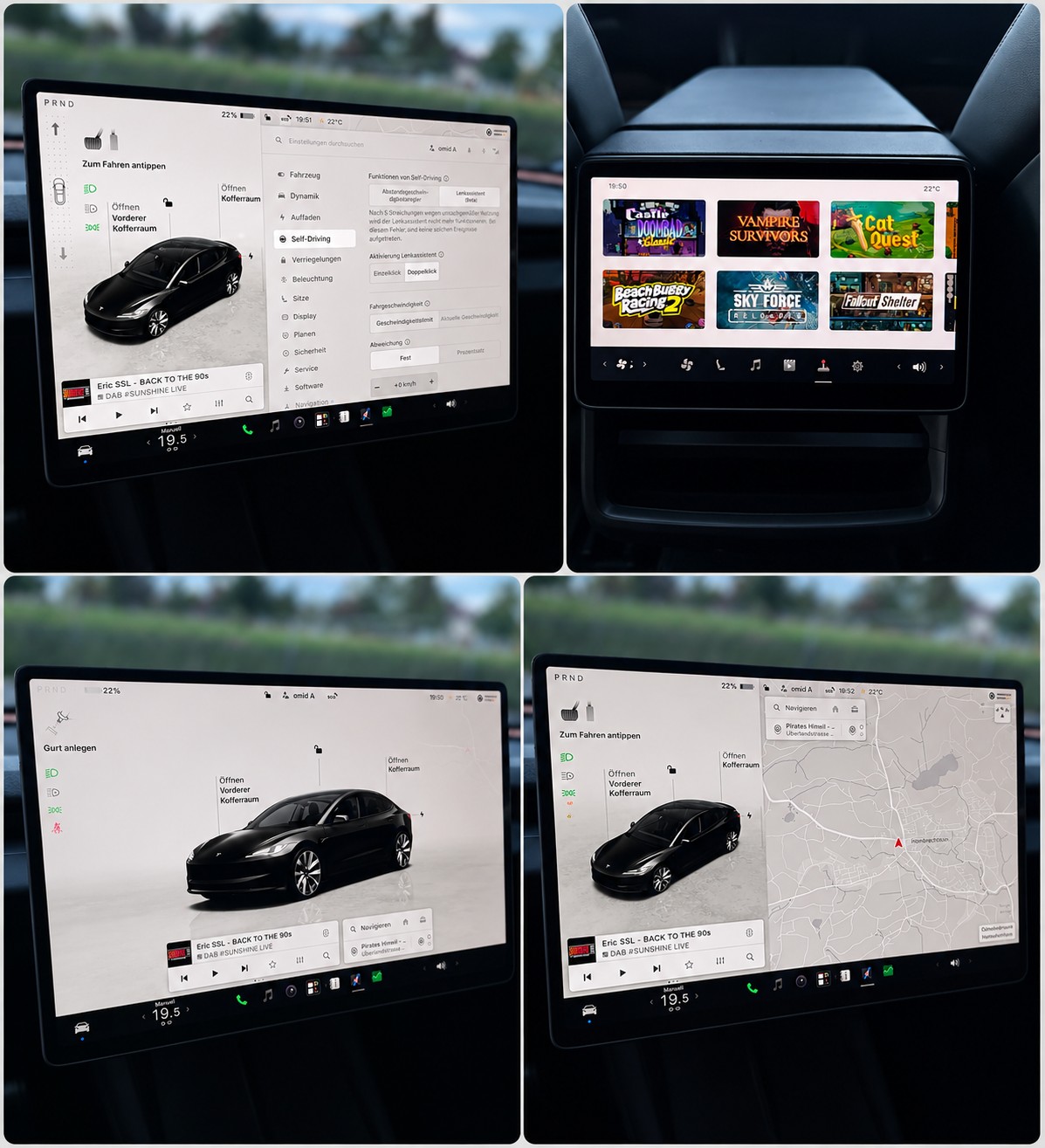 TESLA Model 3 Premium RWD / Ab MFK / CH-Fahrzeug / 19 Zoll / Werksgarantie / AMD Ryzen /Autopilot/Leder/Panorama/8 Fach/LED/Wärmepumpe-image-15